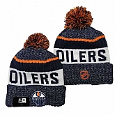 Edmonton Oilers Team Logo Knit Hat YD (2),baseball caps,new era cap wholesale,wholesale hats